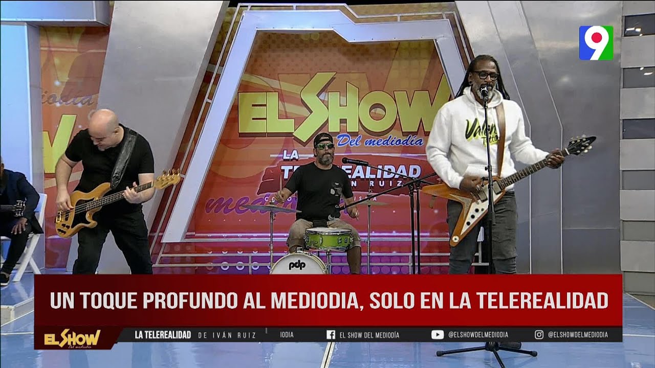 Presentación de Toque Profundo en El Show del Mediodía 1/2