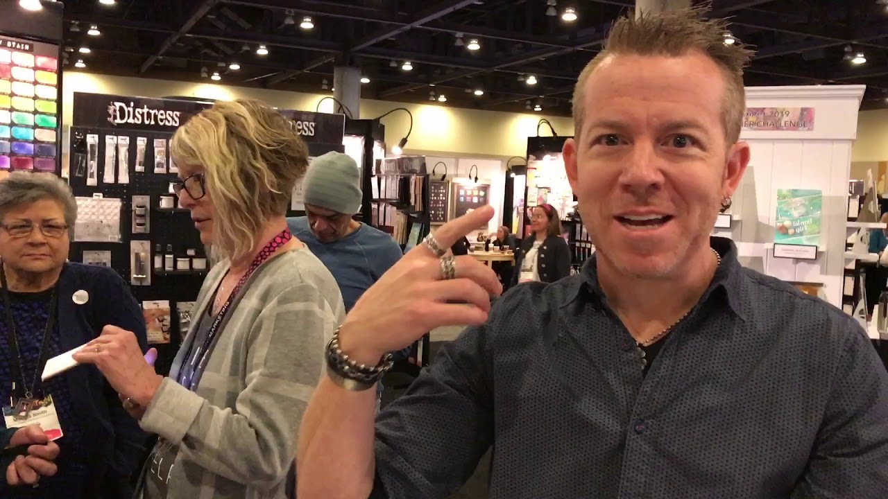 Tim Holtz - Ranger Media Morning - Creativation 2019