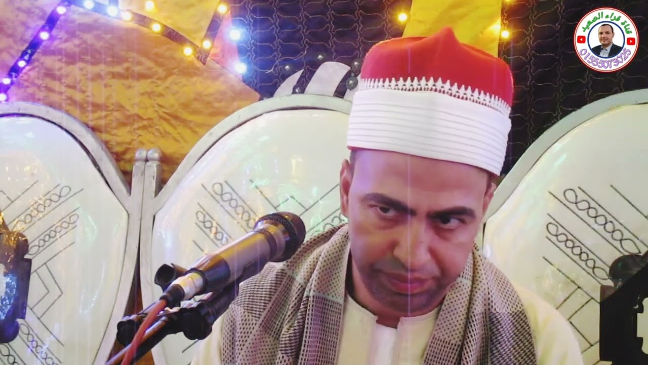 الشيخ رضا جابر من ليلة عرس ابنة الحاج على نظير / عزبة حسان / بني مزار / المنيا