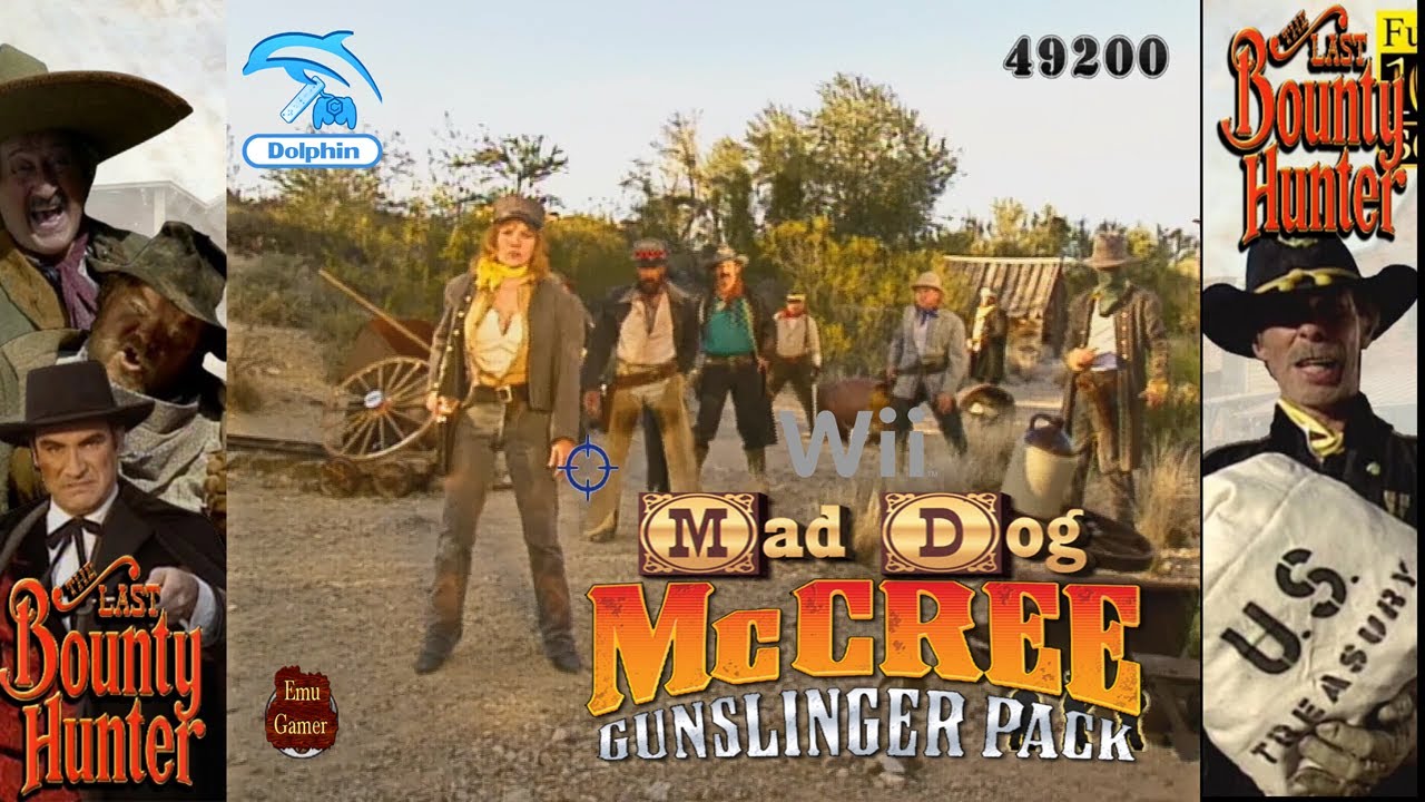Mad Dog McCree Gunslinger Pack Wii (2009) - Full Playthrough (Dolphin)