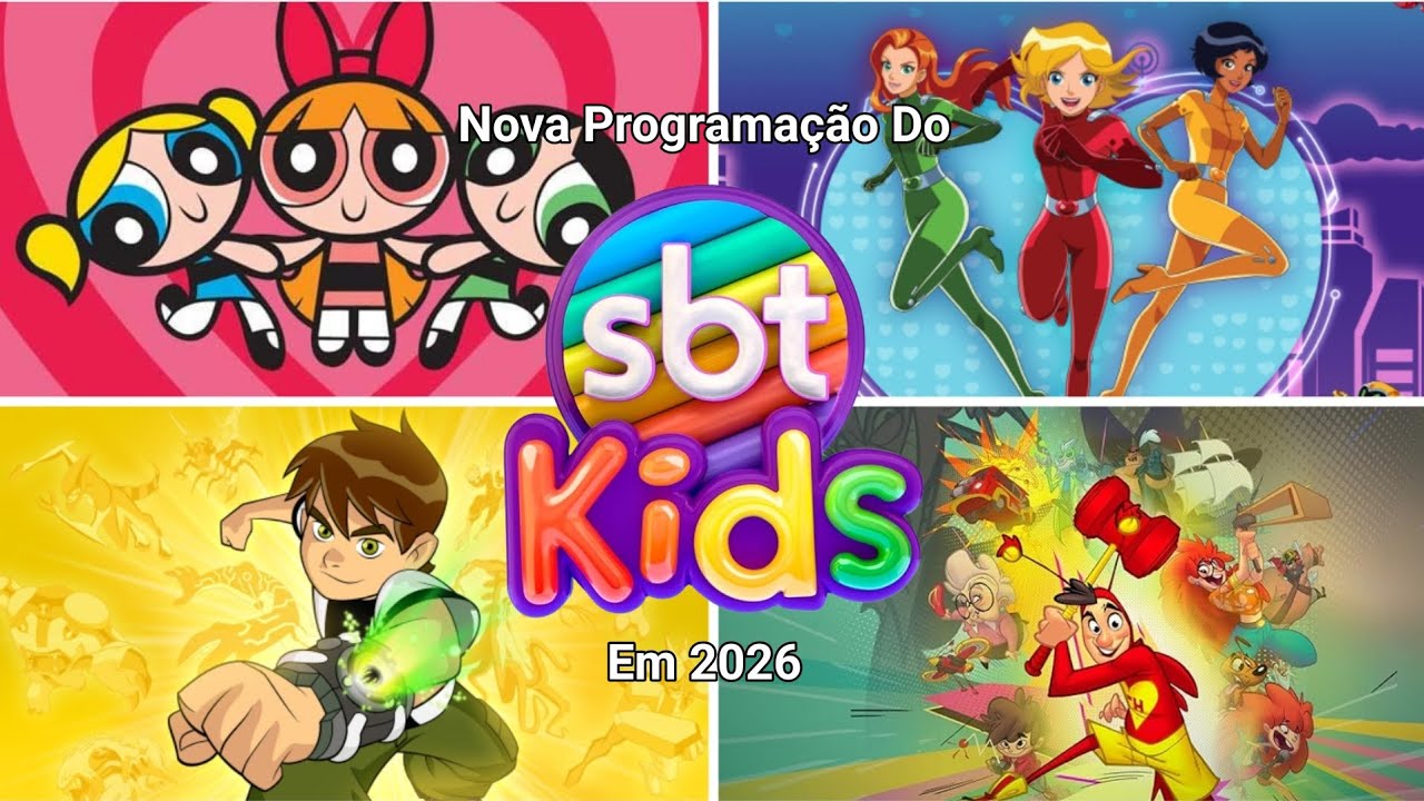 SBT Kids | Nova Programação Em 2026 (SIMULAÇÃO)