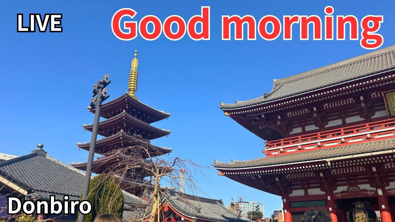[出勤ライブ]東京スカイツリーから、浅草寺、蔵前神社まで歩く✨[Work Live] Walk from Tokyo Skytree to Sensoji Temple and Kuramae Shr