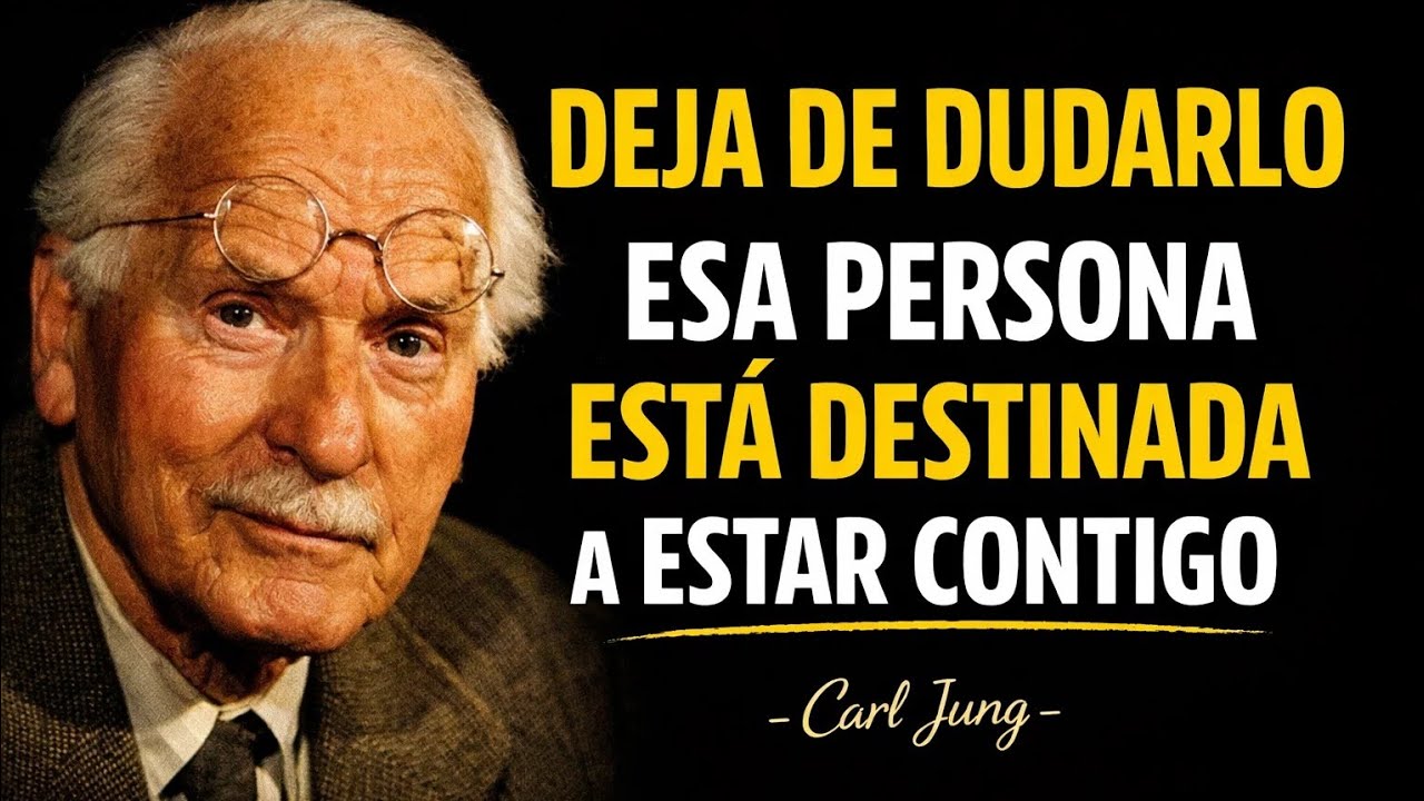 Esa PERSONA es para TI. NO LO DUDES | Carl Jung 