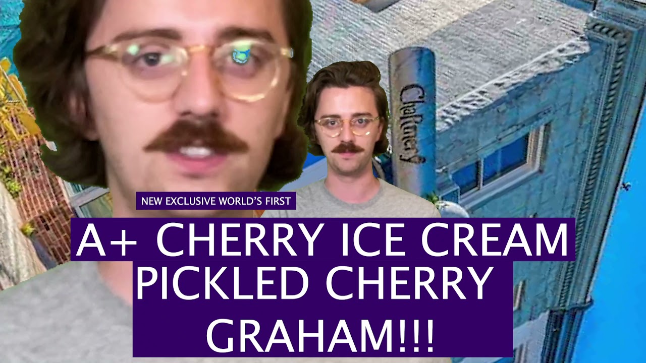 A+ Cherry Ice Cream- The Charmery x Brian David Gilbert collab