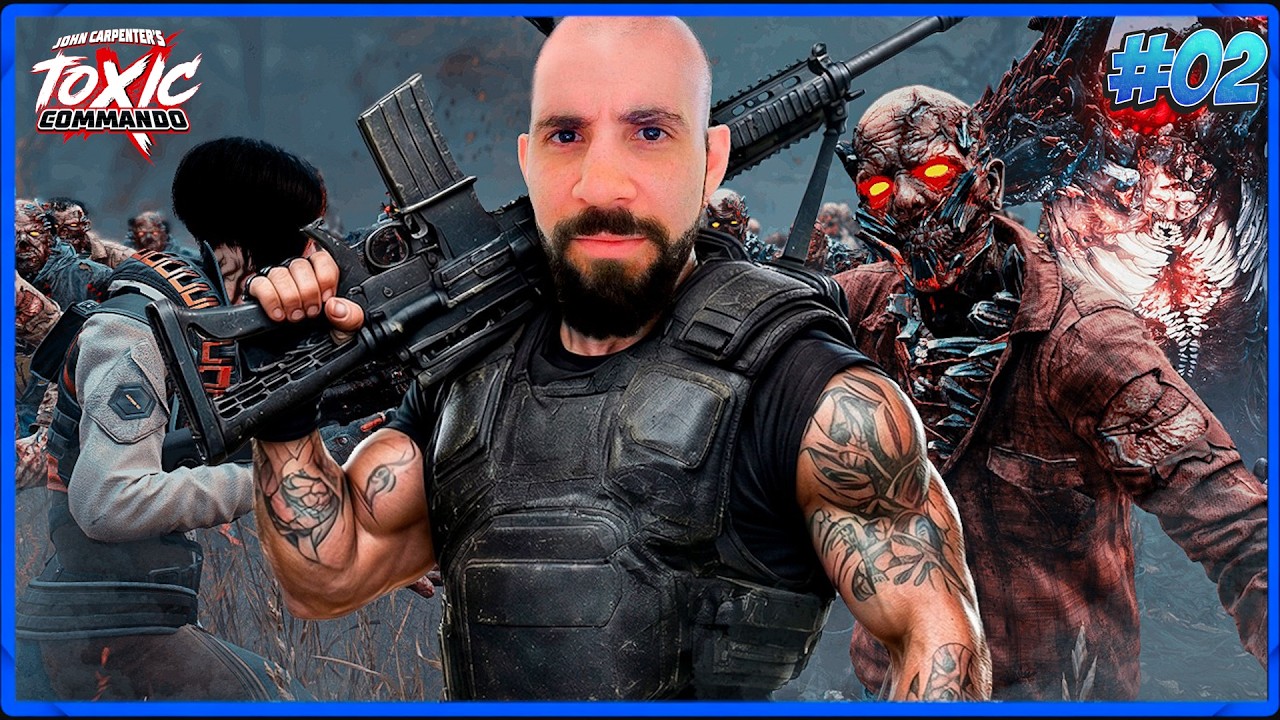 MOTORISTA, DIGIMON E N&Iacute;NGUEM ME SALVA - John Carpenter ́s Toxic Commando | Smzinho