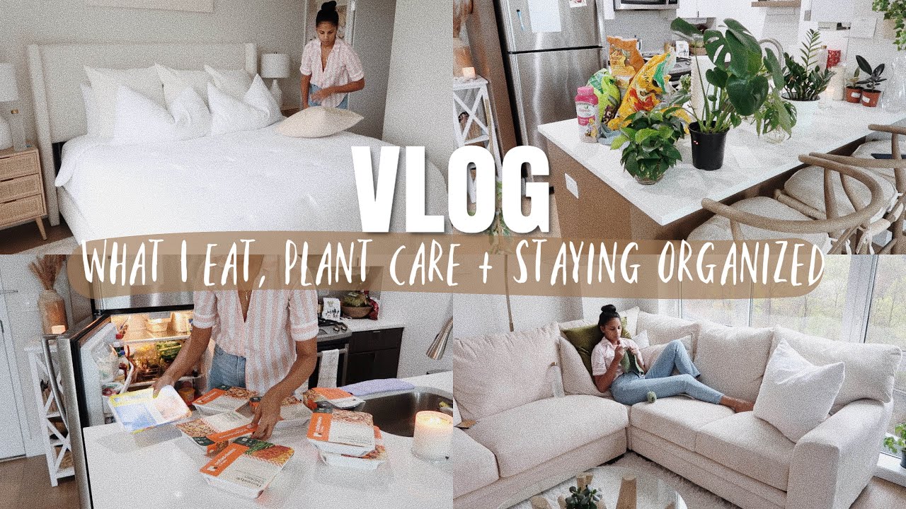 VLOG: Nat-A-Chef, Meals For The Week, Plant Care, Staying Organized