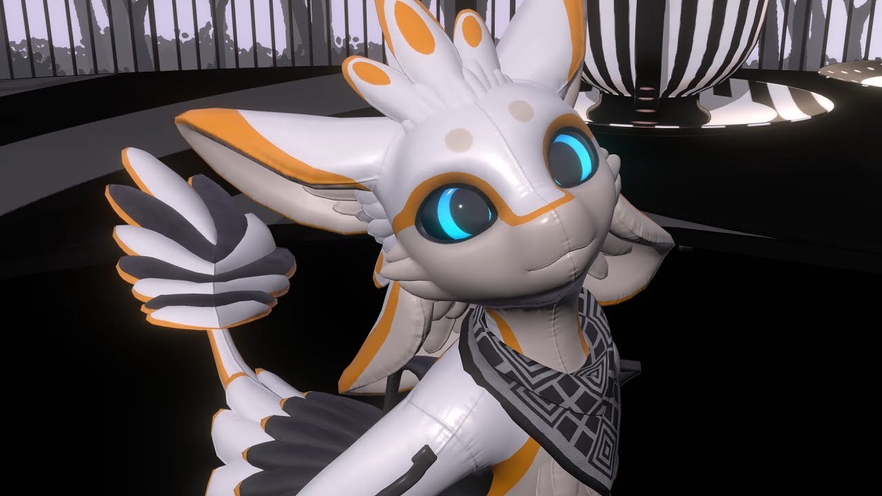 Avali Spirivali Dance. VRChat. (MMD) Part 2
