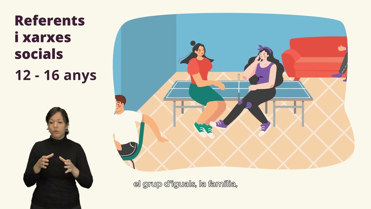 Referents i xarxes socials - Cuidar l'adolescència de 12 a 16 anys amb perspectiva de gènere