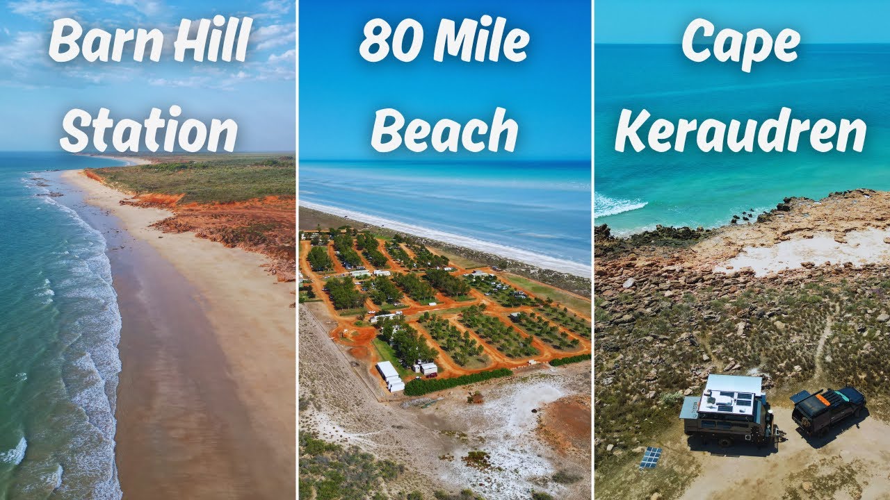 KIMBERLEY COAST - CROC SIGHTING! | Barn Hill Station, 80 Mile Beach and Cape Keraudren