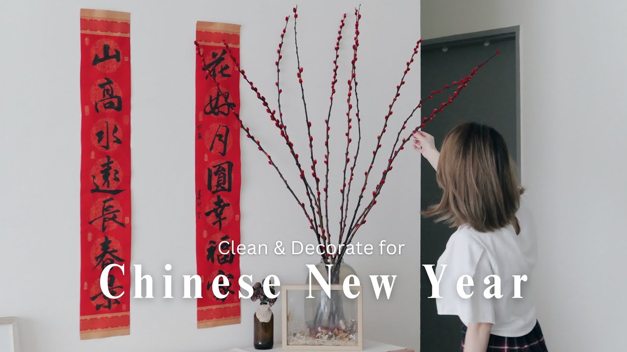 Preparing for Chinese New Year 🧧🍊: Cleaning & Decorating 🧹✨| A Day in My Life VLOG