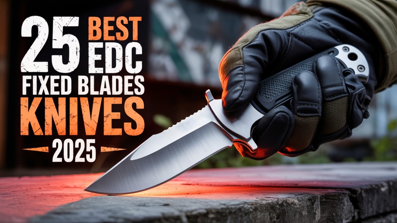 25 Best EDC Fixed Blades Knives in 2025