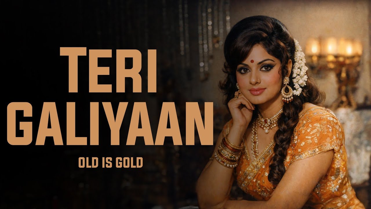 Teri Galiyaan (1970s Version) | Old Bollywood Soul | Music Ki Rooh