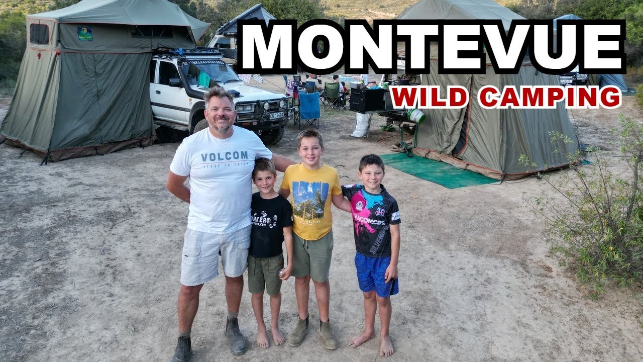 Wild CAMPING, hiking & farm DAM SWIMMING at Montevue Nature Farm