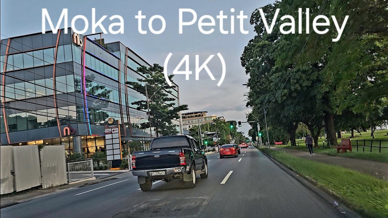 Driving in Trinidad & Tobago - Moka, Maraval to Petit Valley [Trinidad] (4K)