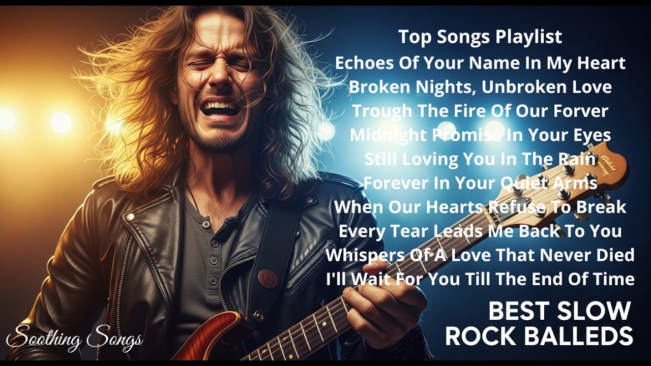 Slow Rock Ballads for Relaxing & Memories 🎸 – Timeless Soft Rock Hits