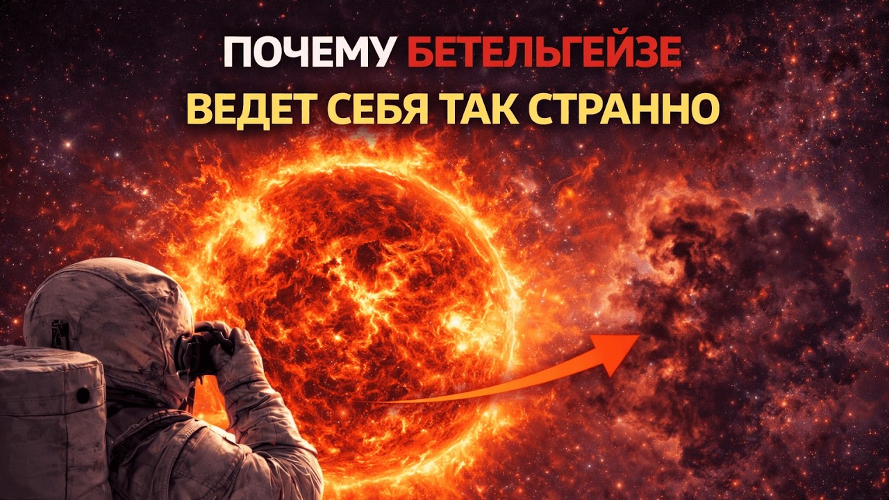 Почему Бетельгейзе ведет себя так СТРАННО? | ученые НЕ могут дать ответ