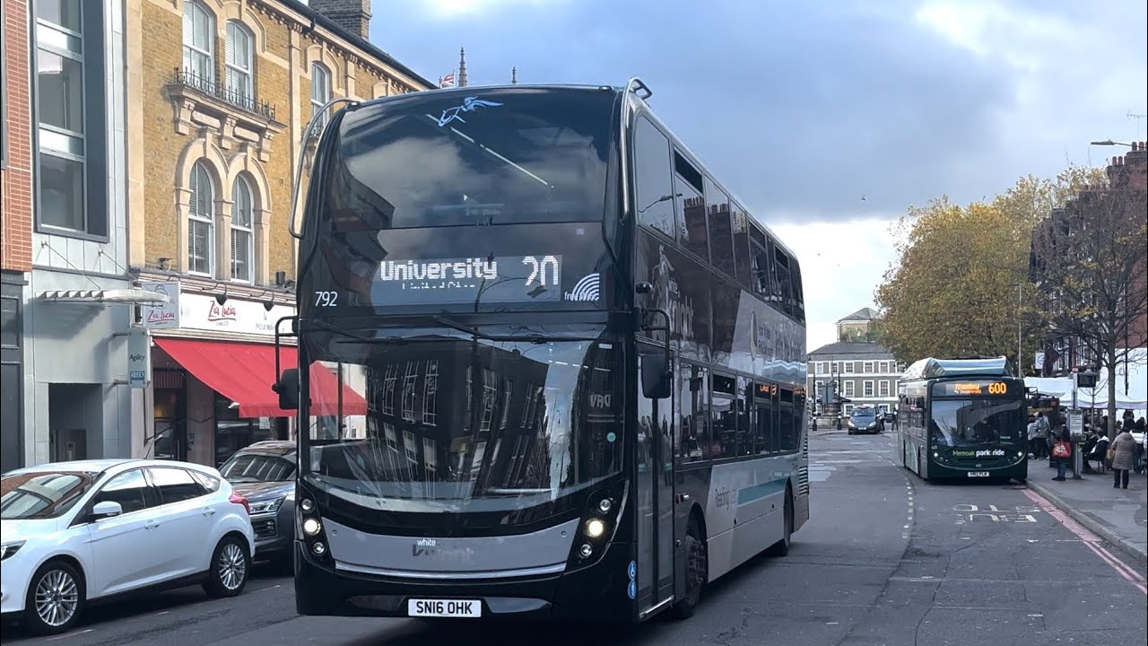 Amazing ZF | Reading Buses | SN16 OHK 792 | White Knight 20 to University 