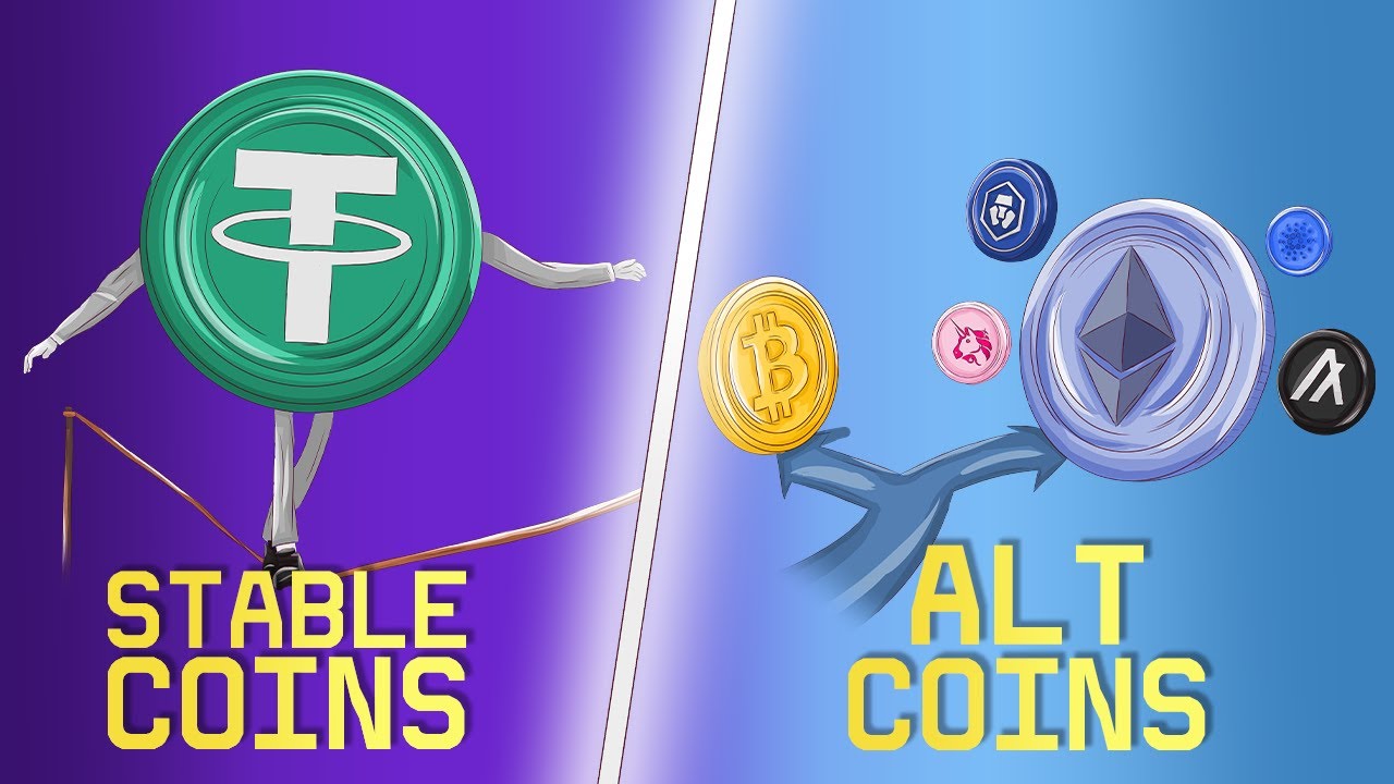 Stablecoins vs Altcoins - What are Stablecoins? (Simple definitions)