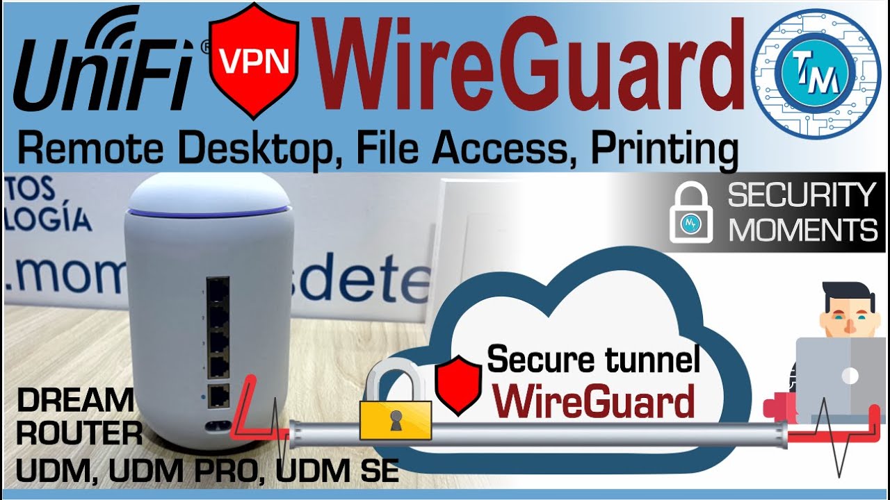 Wireguard VPN setup in Unifi Gateways.  Could not be easier. How to configure UDM VPN and more