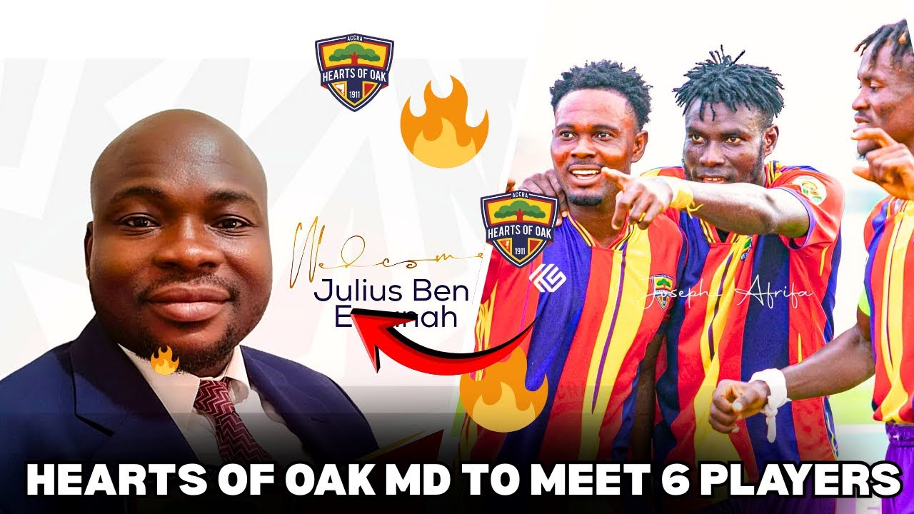 SIX6️⃣ HEARTS OF OAK🌈PLAYERS MEETING WITH MD🔥| LATEST ON BENJAMIN ASARE + TWO PLAYERS MISS TRAINING 