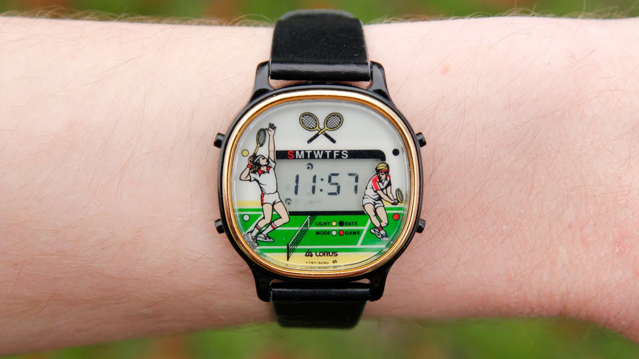 Unboxing & Presenting a NOS Alba/Lorus Y757 Tennis Game Watch