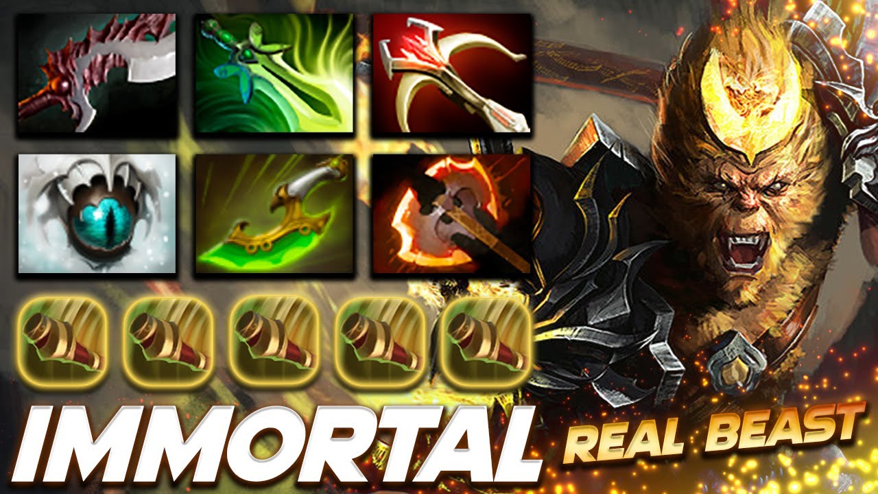 Monkey King Immortal Super Beast - Dota 2 Pro Gameplay [Watch & Learn]