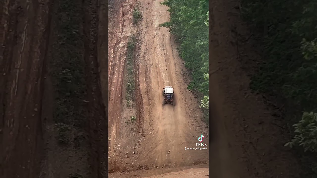Indian mountain power lines in rzr 800 4 seater
