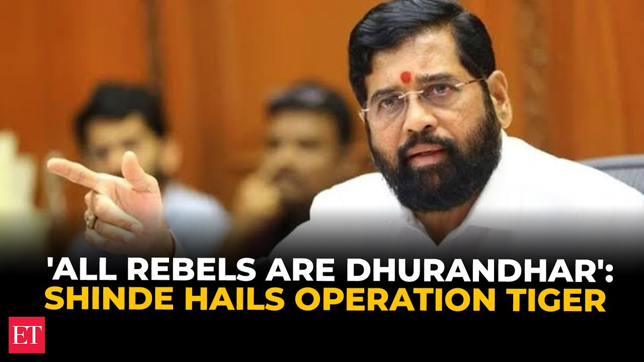 'All Are Dhurandhar': Eknath Shinde praises UBT rebel leaders who joined his camp