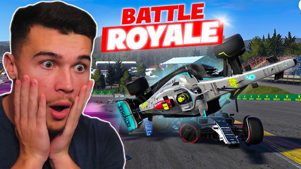 BATTLE ROYALE EN BELGIQUE (SPA) - F1 22 #10 😱😂