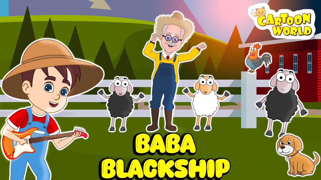 Ba Ba Blackship and more kids  | Cartoon World Animation