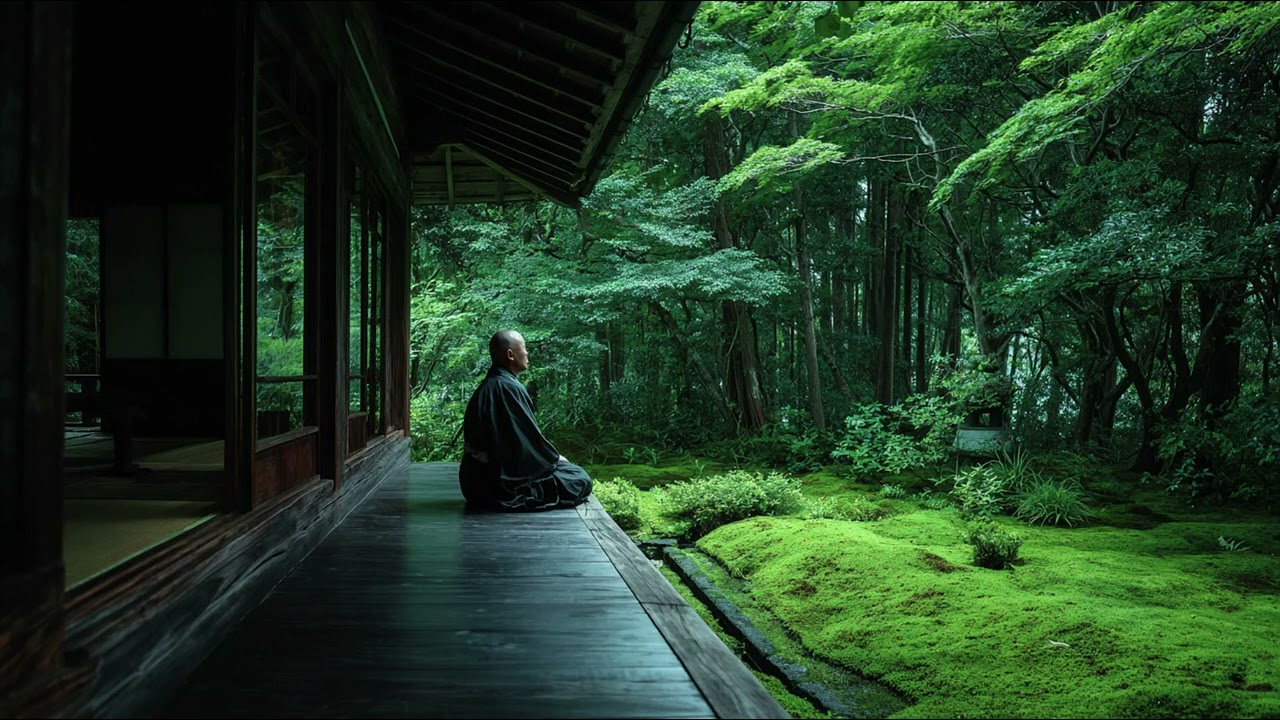 Night Zen Meditation Garden | Peaceful Japanese Ambient for Study (20min)