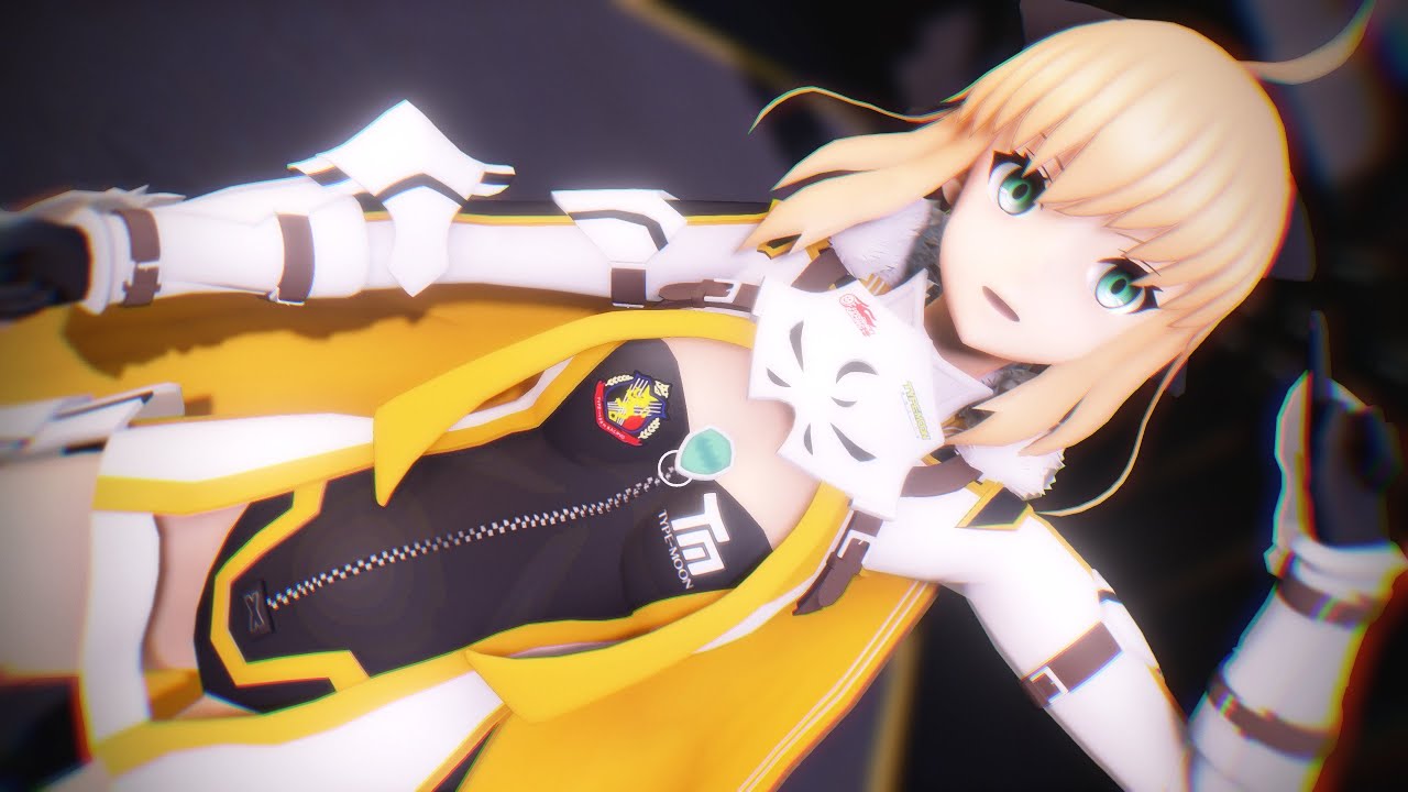 【Fate/MMD】 ドラマツルギー 【アルトリア・ペンドラゴン（レーシングVer.）】