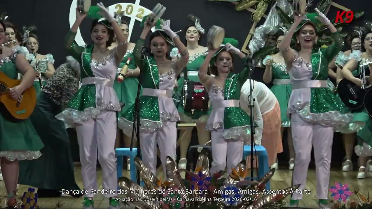 Dança de Pandeiro das Mulheres de Santa Bárbara - Amigas, Amigas, Assentos À Parte - Carnaval 2026