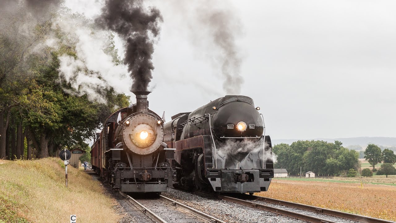 4K: Steam Special - A Reunion of Steam N&W 611 & 475 - 10/06/19 - V02E02