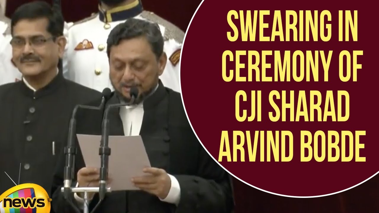 PM Modi Attends Swearing In Ceremony Of Chief Justice Sharad Arvind Bobde At Rashtrapati Bhawan