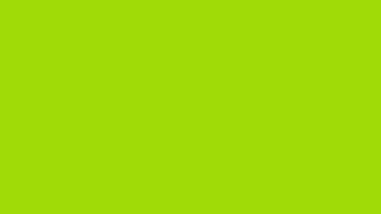 Led lights Green solid color Screen for 10-Hours in 4K