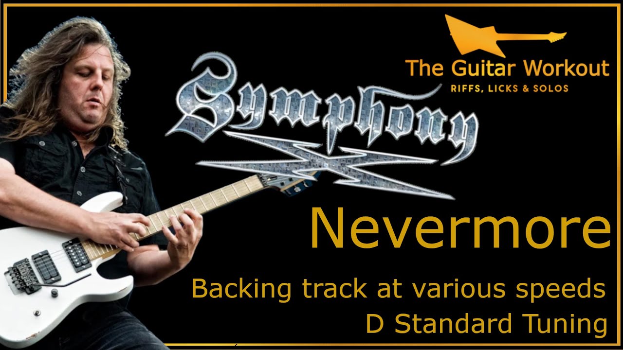 The Guitar Workout - Symphony X - Nevermore (D Standard Tuning)