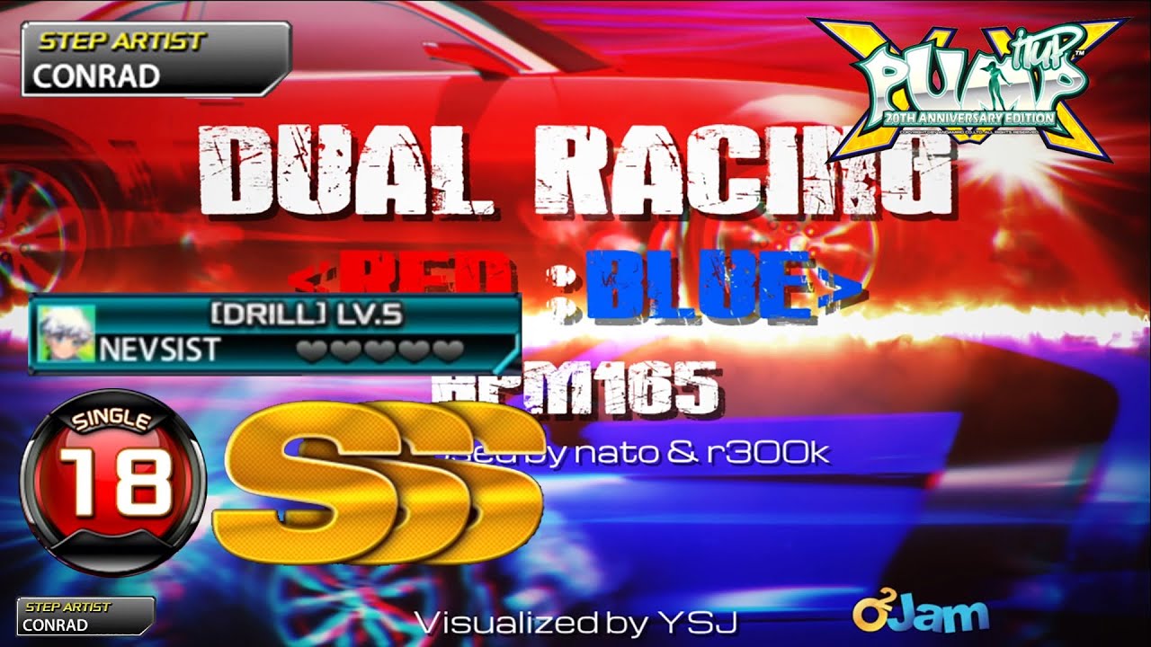 NEVSIST - Dual Racing RED vs BLUE S18 SSS(All Perfect) | 듀얼 레이싱 레드 vs 블루 싱글18 올퍼펙