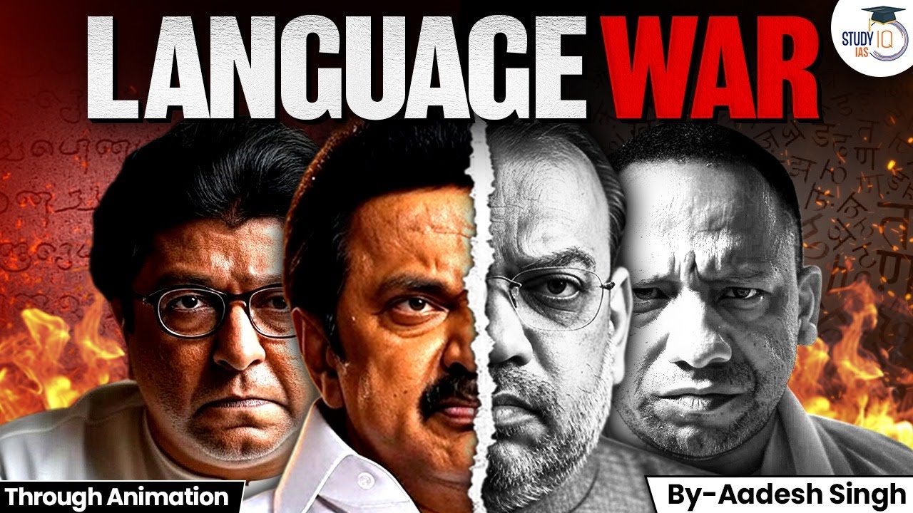 Language War in India | How it Hurts the Nation ? | By Aadesh Singh | StudyIQ IAS