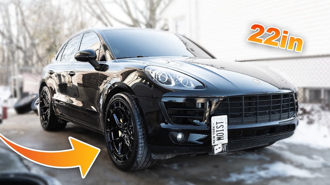 INSANE Wheel Setup for the Macan (Vossen HFX-1)