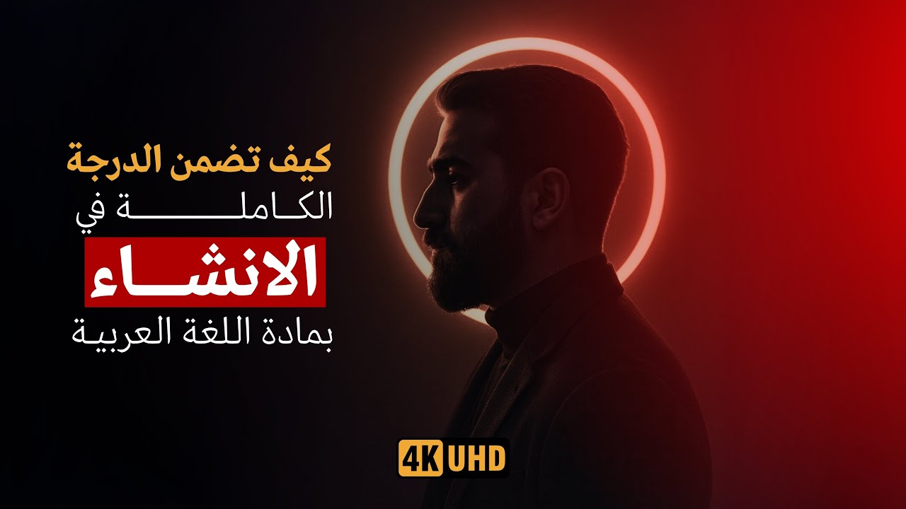 افضل طريقة لكتابة الانشاء 🤯 ( الدرجة كاملة ) 