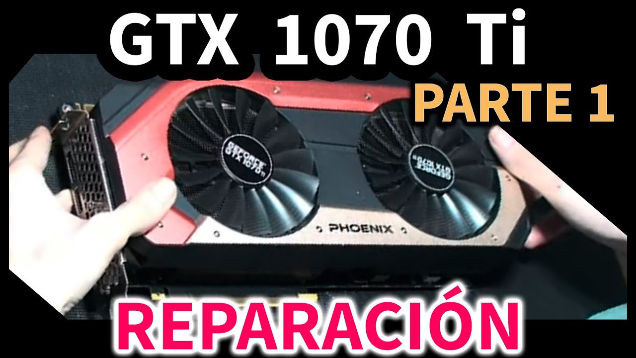 Reparación GTX 1070 Ti (Parte 1) | La GPU no está muerta | Riser del revés | Fallo carril datos