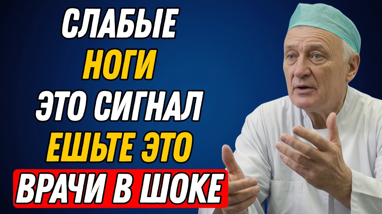3 продукта после 60 — и ноги снова держат уверенно