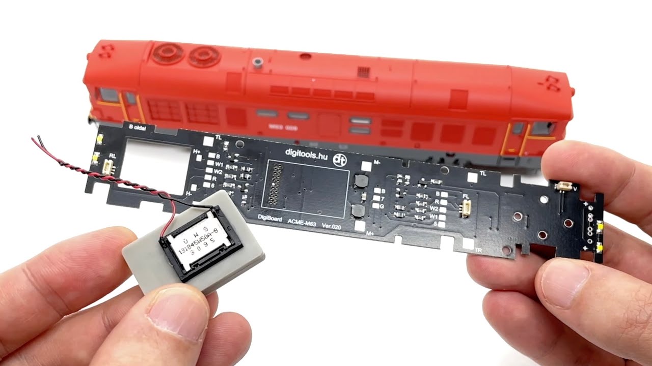 DigiTools ACME M63 tuning panel és hangszóró beépítés és teszt
