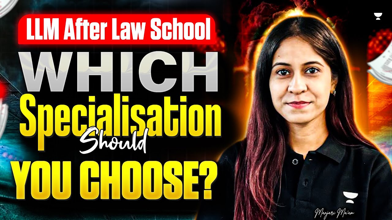 Which SPECIALISATION Should you choose? Manjari Singh