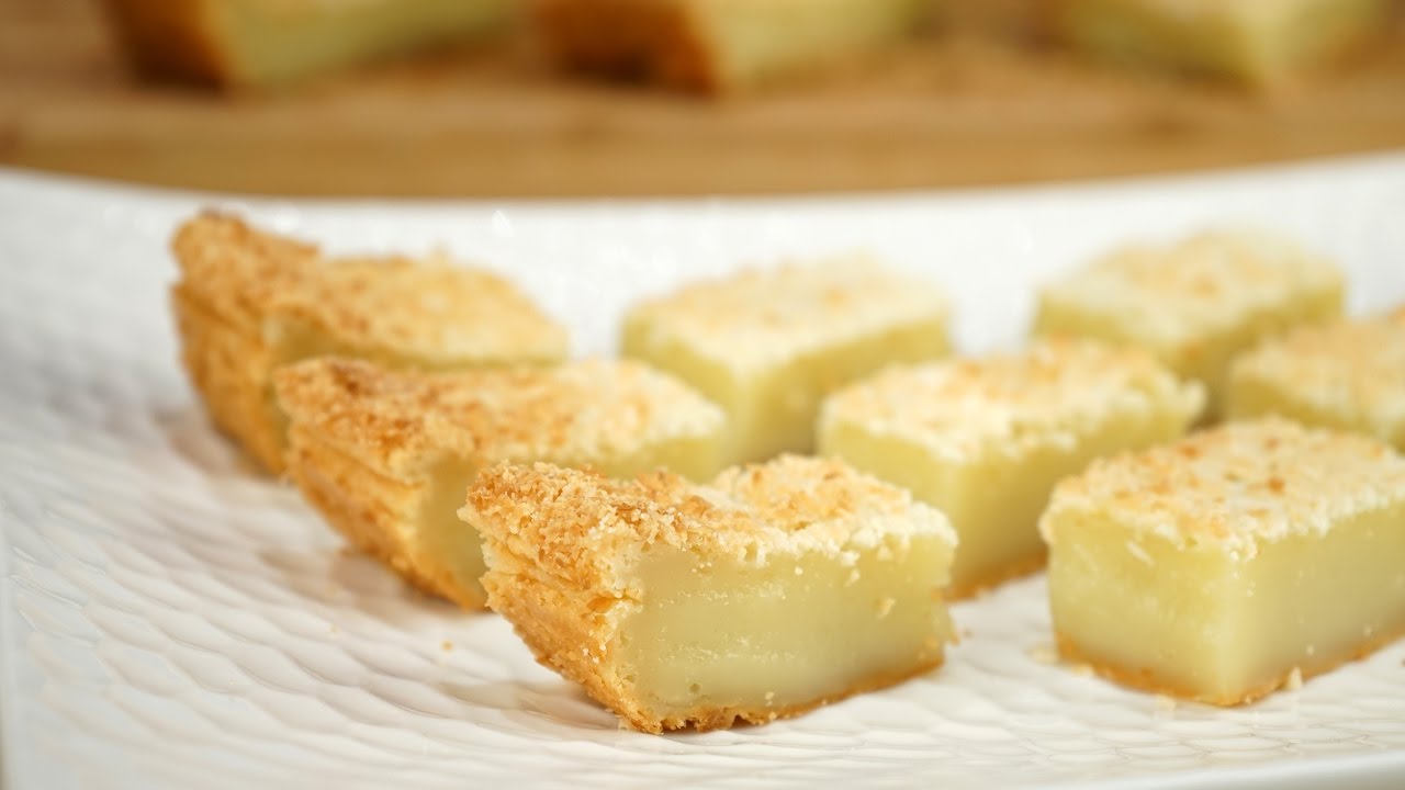 Coconut Rice Cake (made in a blender!) | 椰汁年糕