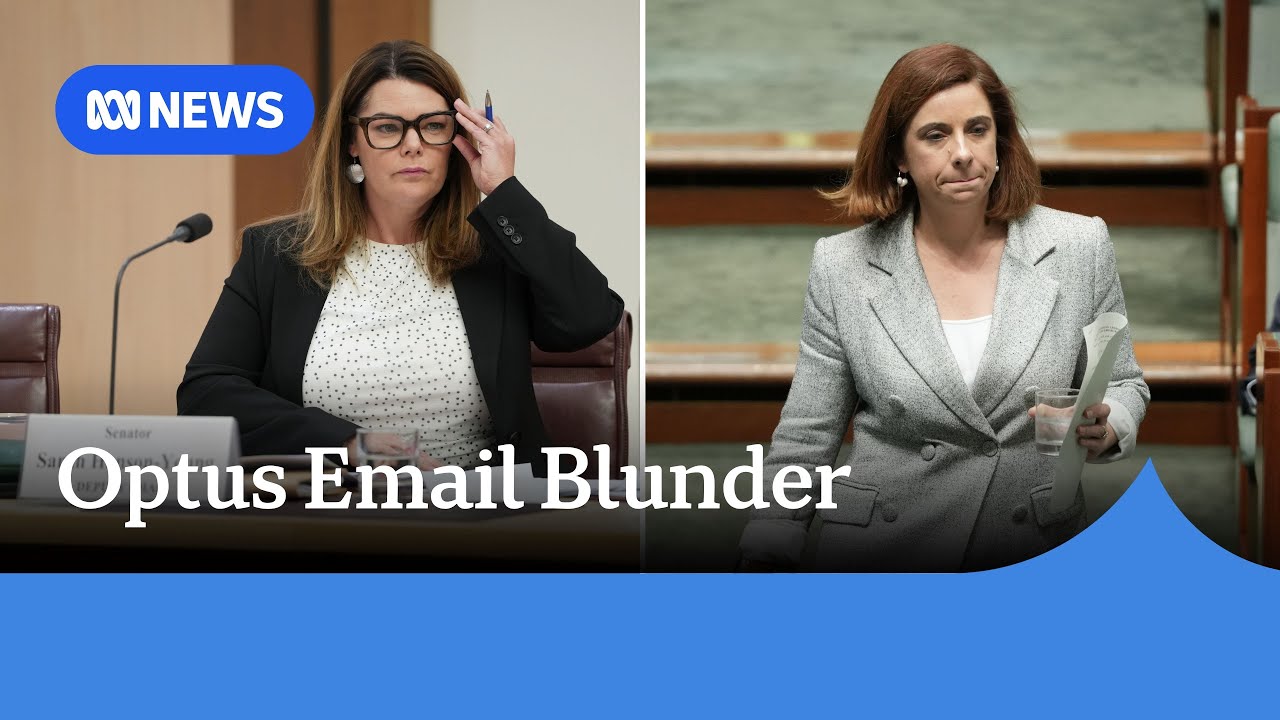 Optus outage email mishap sparks tensions in parliament | ABC NEWS