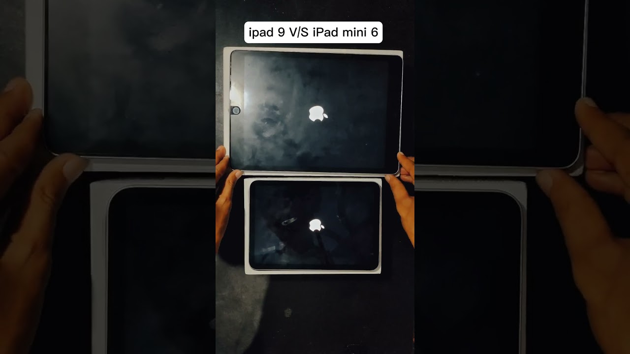 ipad 9 vs ipad mini 6 power on speed🤯 #ipad9pubgtest #ipadmini6 #pubg #bgmi