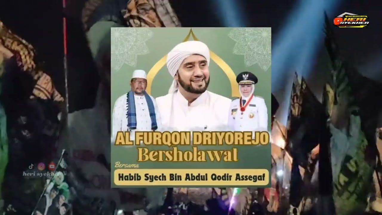 PP AL FURQON BERSHOLAWAT FULL GIANT FLAG SYEKHERMANIA