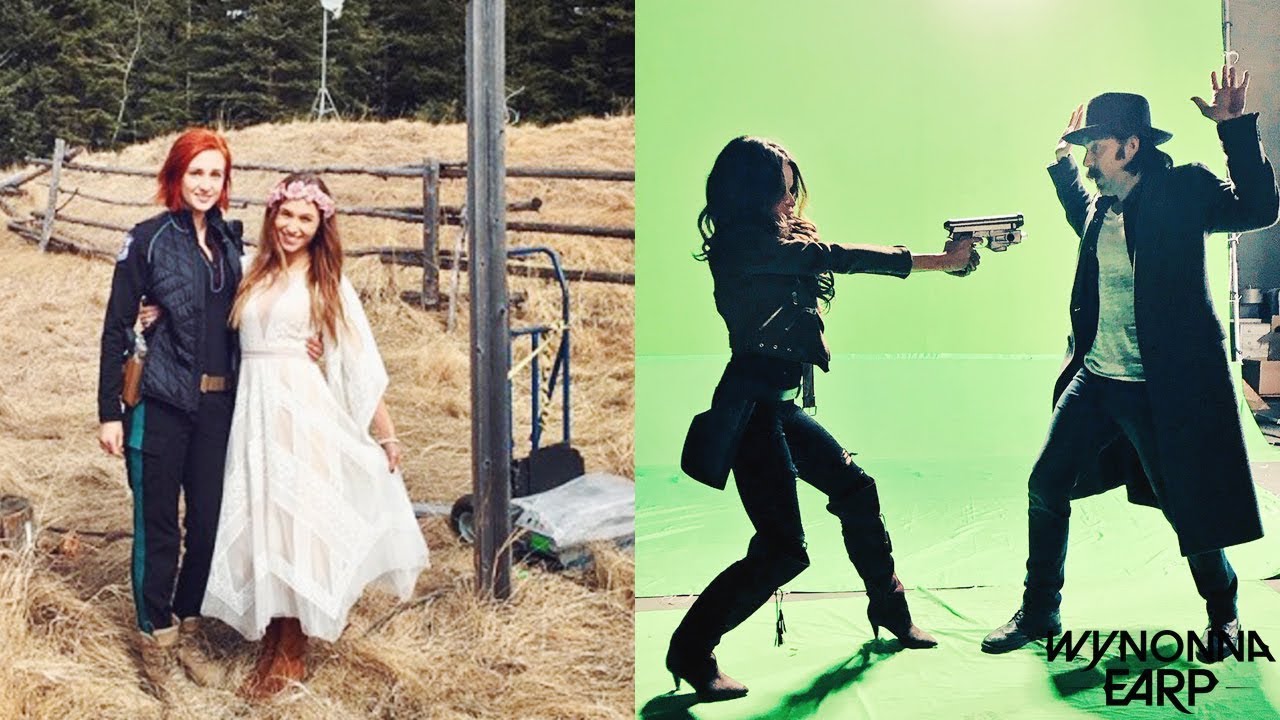 Wynonna Earp 2x11 Behind The Scenes